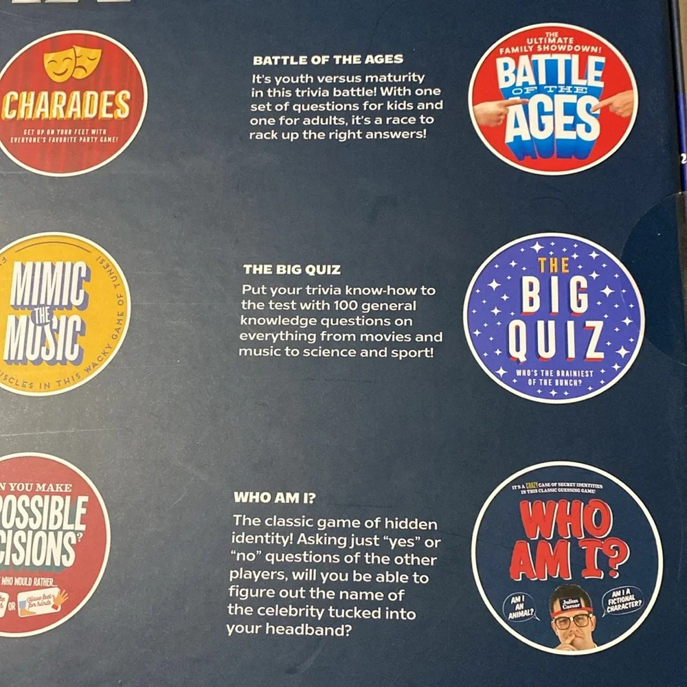 The Big SIX Bundle of Six Great Family Board Games 6 Games in One New Sealed Box - Picture 5 of 6